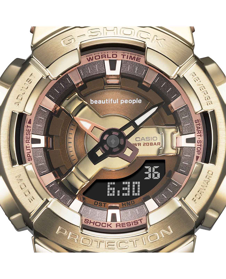 Часы Casio G-Shock GM-S110BP-5ADR (GM-S110BP-5A) — электронные, Япония, мужские