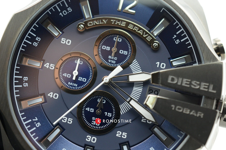 Часы Diesel MS9 Chrono DZ4329 — сталь металл, Италия