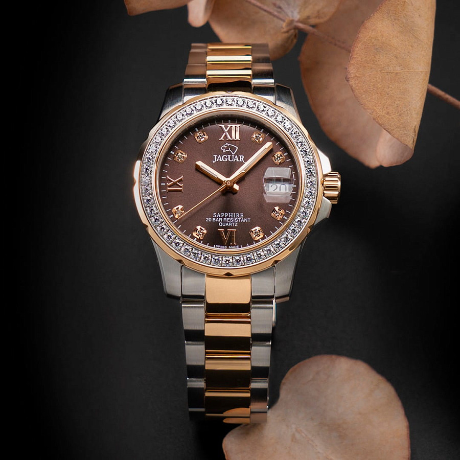 Часы Jaguar Woman J894/2 — кварцевые, металл сталь