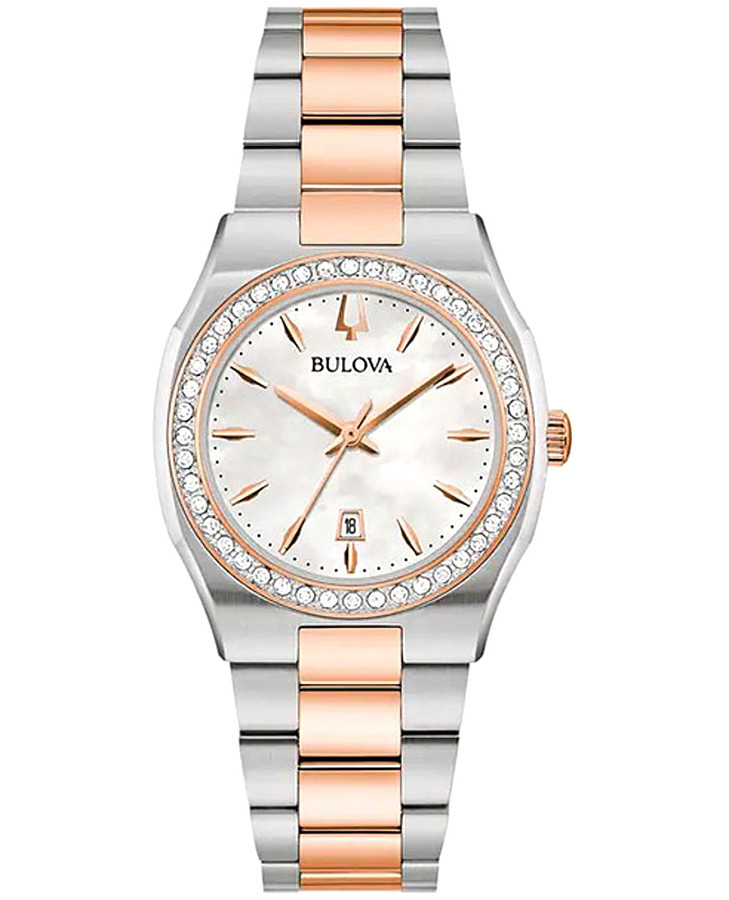 Часы Bulova Surveyor 98R283 — женские, серебристый