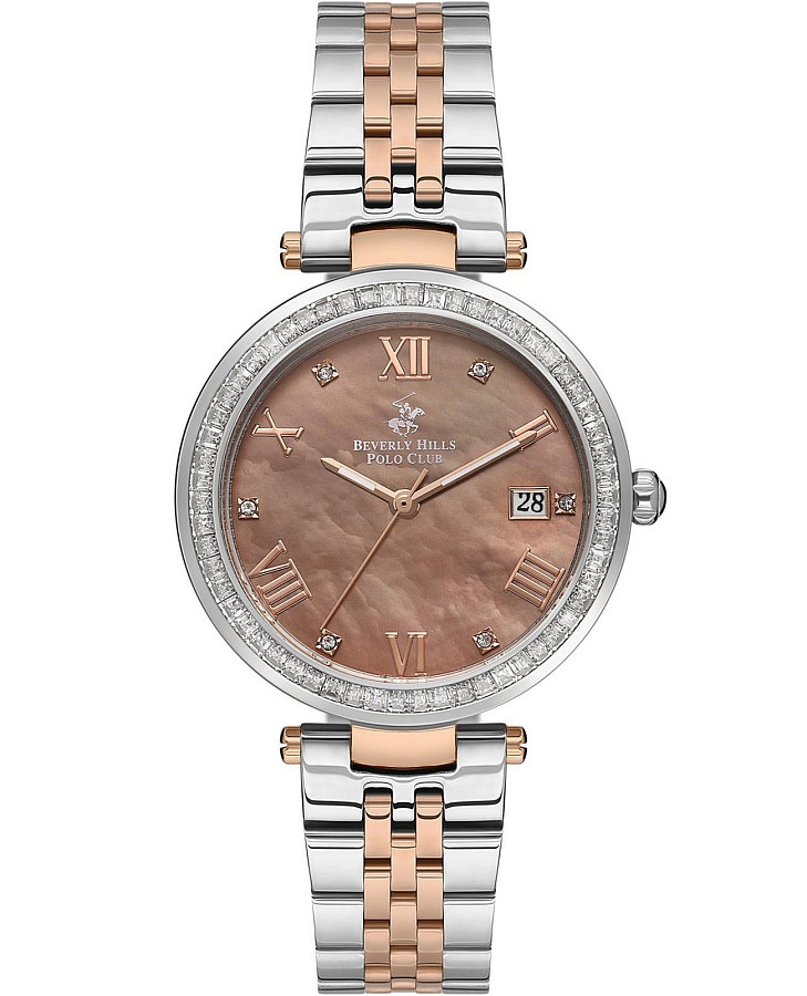 Часы Beverly Hills Polo Club BP3583X.520 — женские, перламутровый