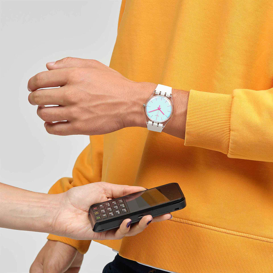 Часы Swatch New Gent Biosourced Swatch Pay! SO29K116-5300 — артикул SO29K116-5300