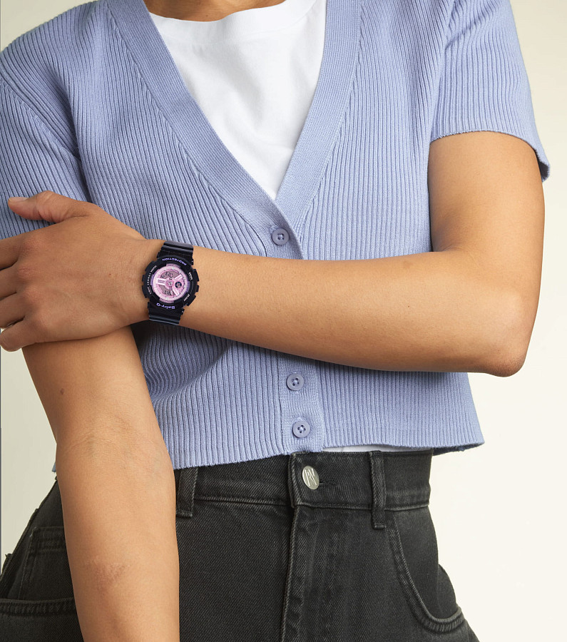 Часы Casio Baby-G BA-110PL-1A — кварцевые, пластик