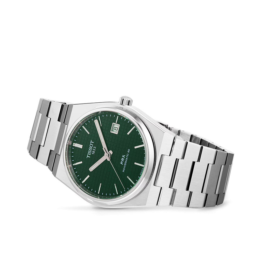 Часы Tissot PRX T137.407.11.091.00 — механические, металл сталь