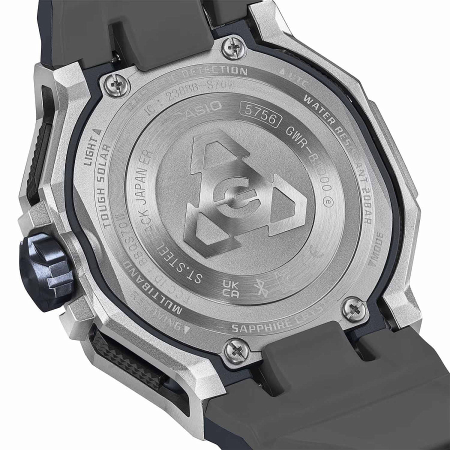 Часы Casio G-Shock GWR-B3000A-2A — кварцевые, карбон сталь металл