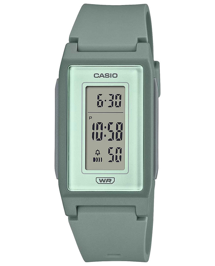 Часы Casio Collection LF-10WH-3 — женские, зеленый