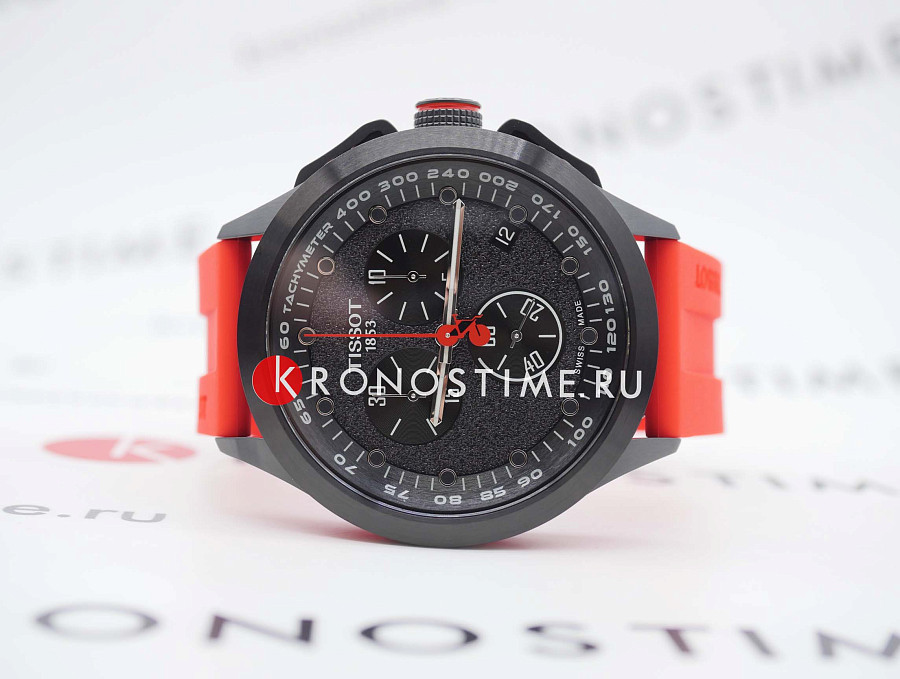 Часы Tissot T-Race Cycling Tour De France 2023 T135.417.37.051.04 — кварцевые, сталь металл карбон