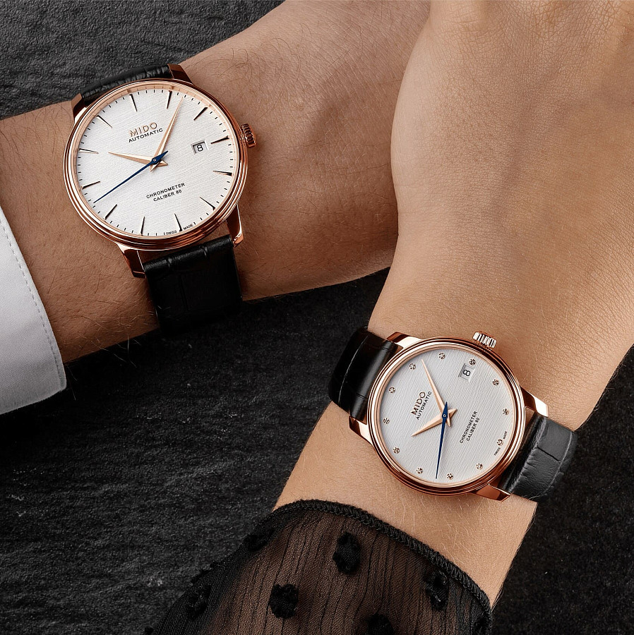Часы Mido Baroncelli Chronometer M027.408.36.031.00 — артикул M0274083603100