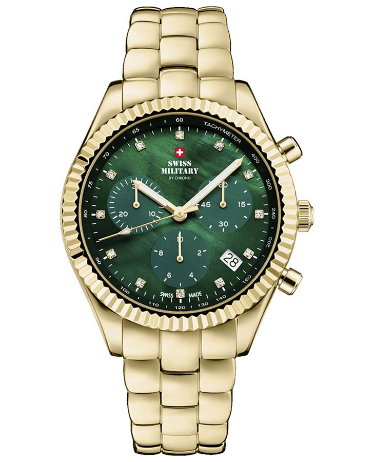 Часы Swiss Military by Chrono Elegant Sports SM30207.04 — женские, перламутровый