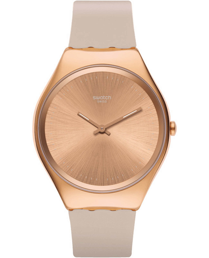 Часы Swatch Skin Irony SYXG101 — женские, золотой
