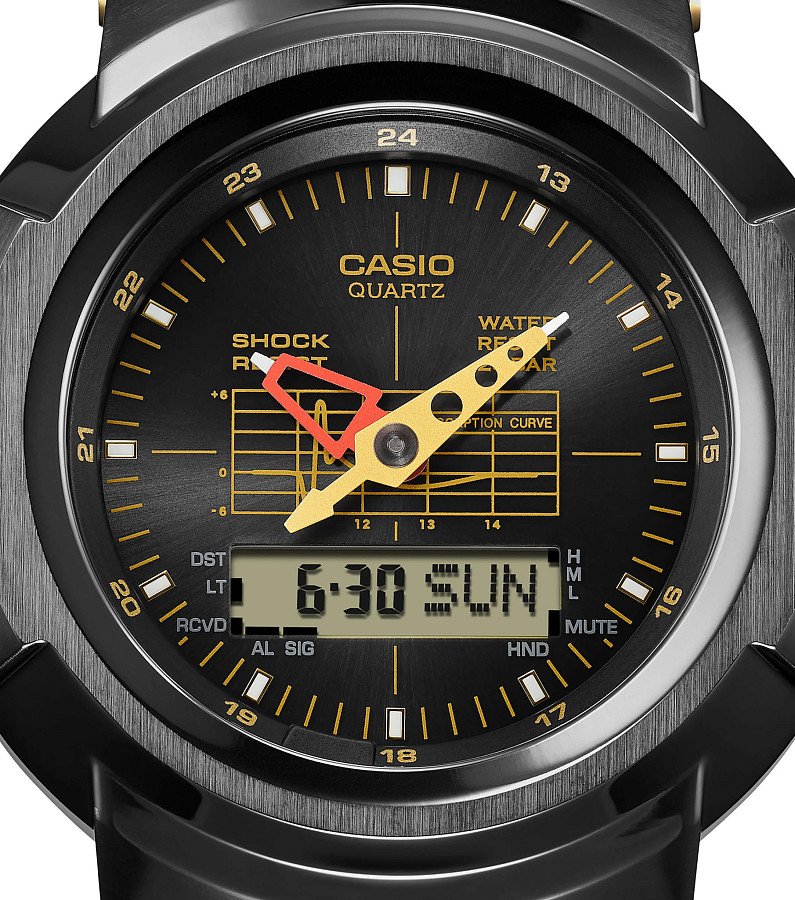 Часы Casio G-Shock AWM-500GC-1AJR — металл сталь, Япония