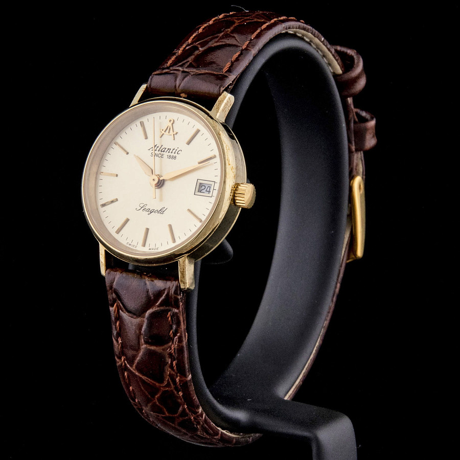 Часы Atlantic Seagold 94340.65.31 — металл золото, Швейцария