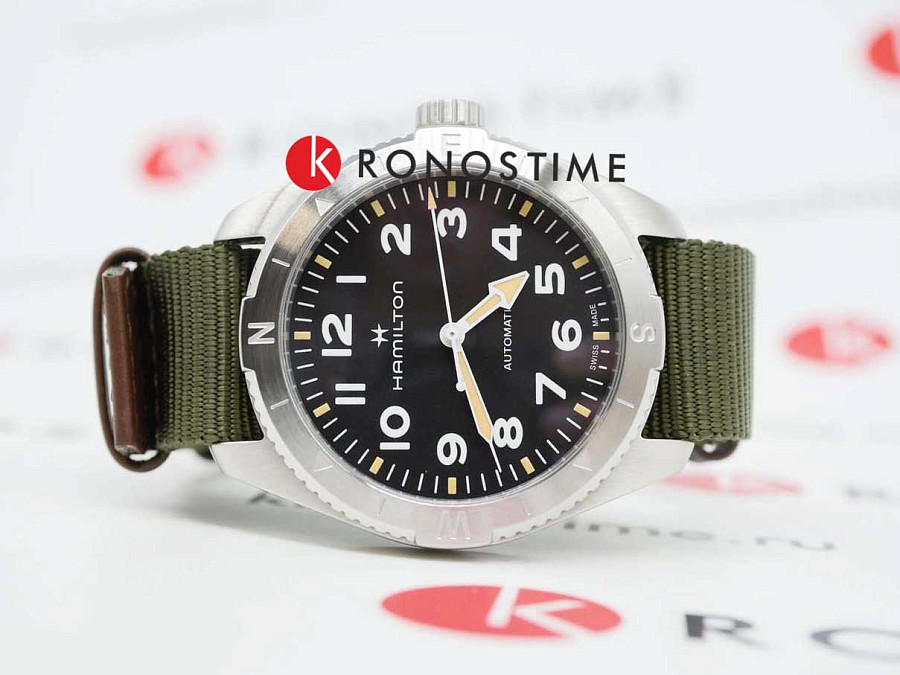 Часы Hamilton Khaki Field Expedition Auto H70315931 — механические, сталь