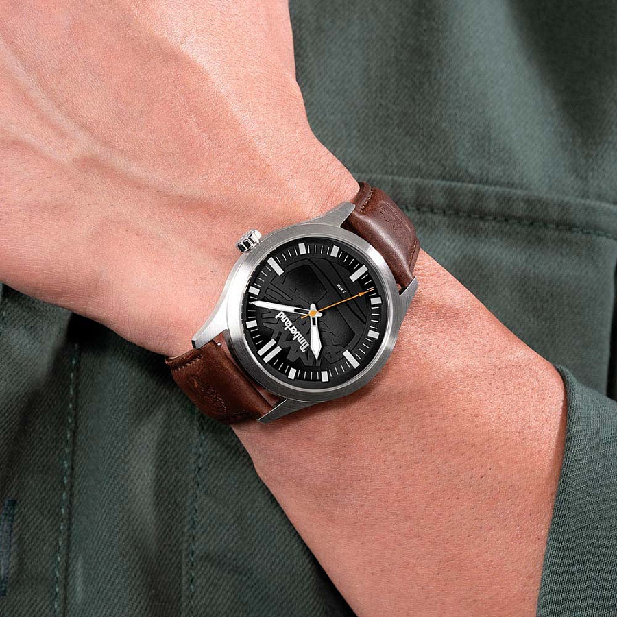 Часы Timberland Rambush TDWGA0029602 — кварцевые, сталь металл