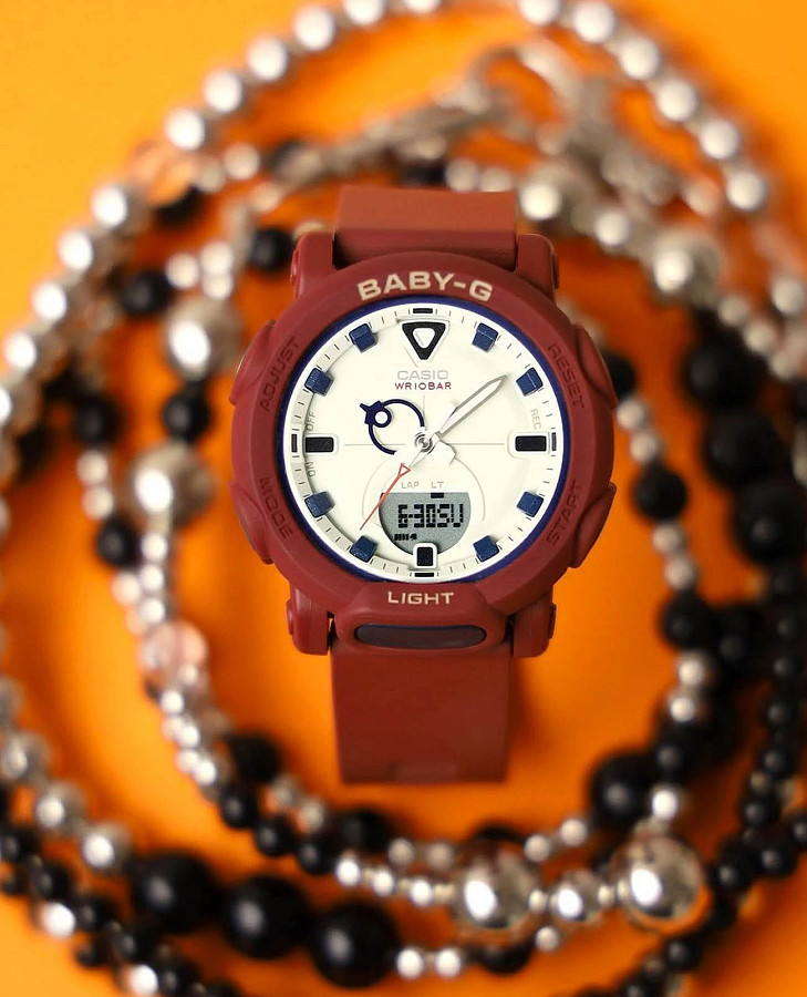 Часы Casio Baby-G BGA-310RP-4ADR (BGA-310RP-4A) — Япония, кварцевые