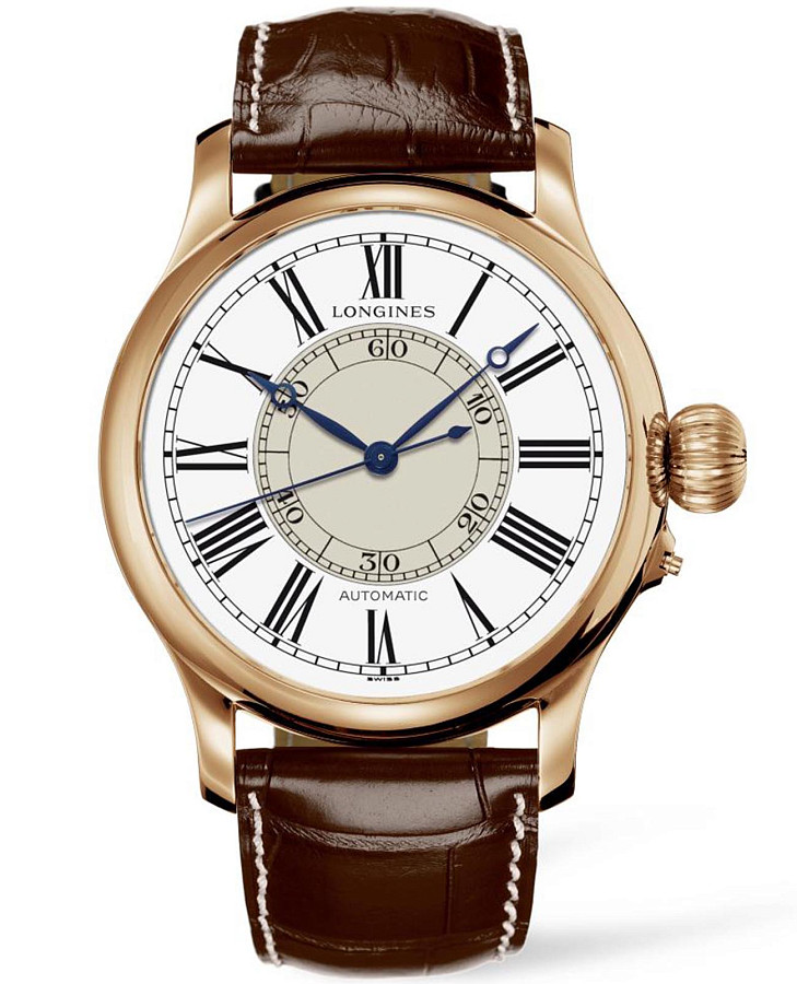 Часы Longines Weems Second-Setting Watch L2.713.8.11.0 — мужские, белый