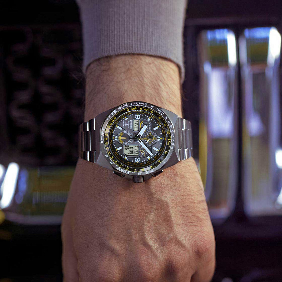 Часы Citizen Promaster JY8127-59E — металл сталь, Япония
