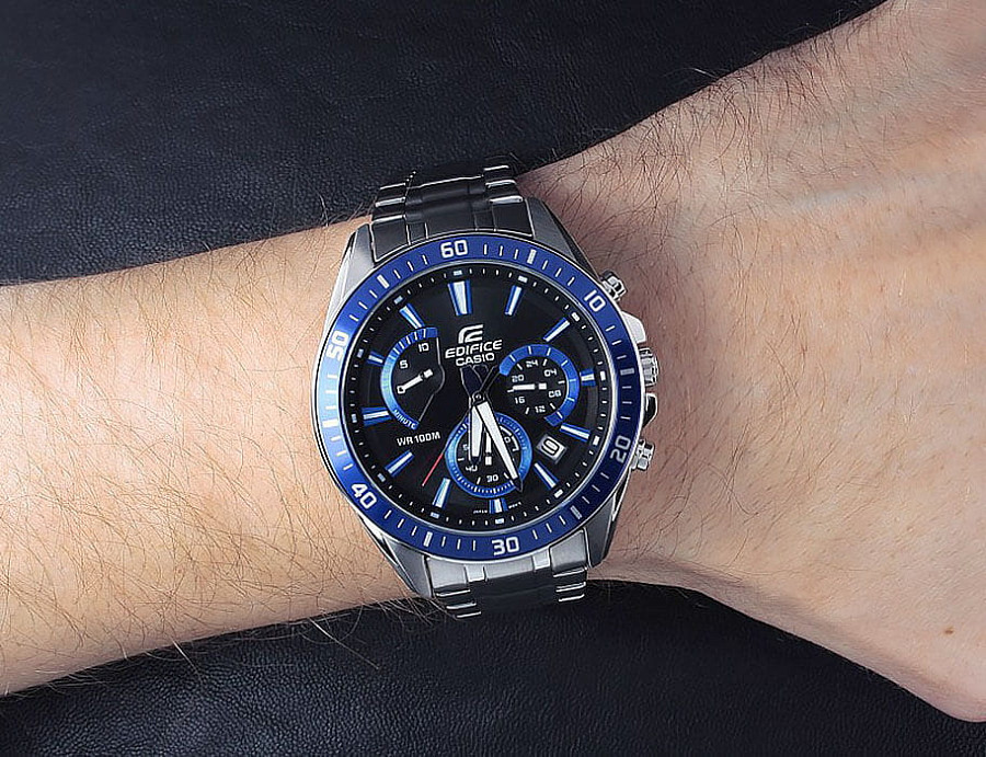 Часы Casio Edifice EFR-552D-1A2VUDF (EFR-552D-1A2) — металл сталь, нержавеющая сталь