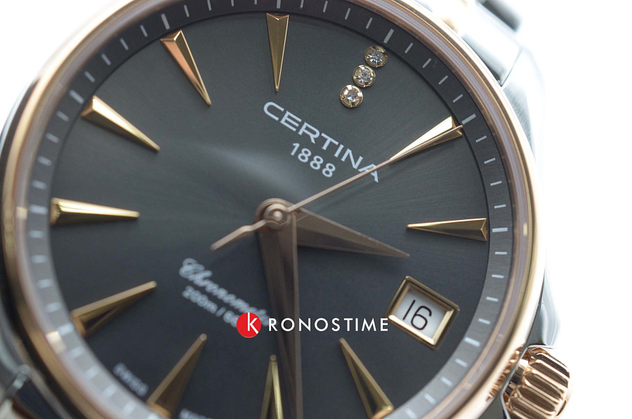 Часы Certina DS Action C032.051.22.086.00 — женские, сталь c pvd покрытием