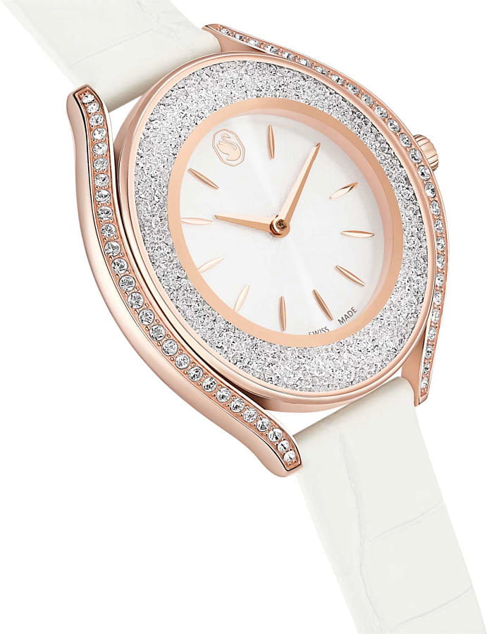 Часы Swarovski Crystalline Aura 5730146 — кожаный, женские