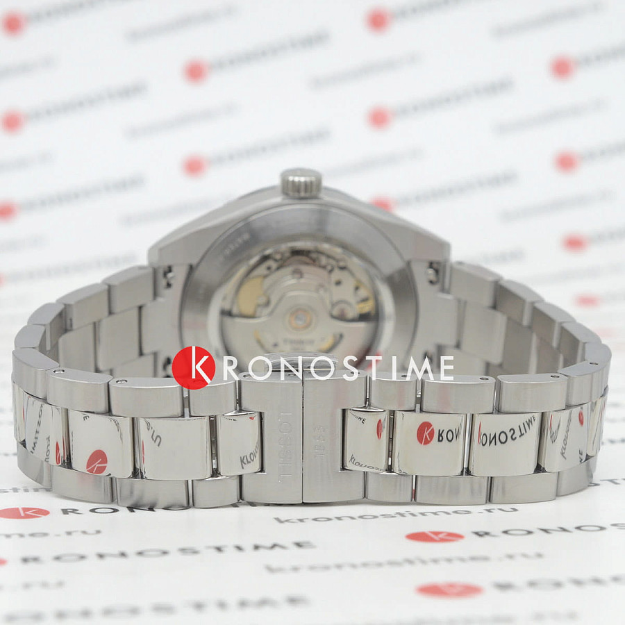 Часы Tissot Gentleman Powermatic 80 Silicium T165.807.11.041.00 — нержавеющая сталь, мужские