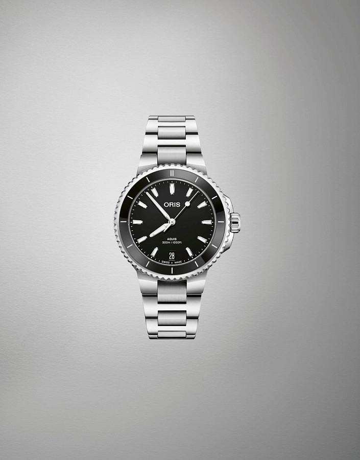 Часы Oris Aquis 01 733 7792 4154-07 8 19 05P — нержавеющая сталь, мужские