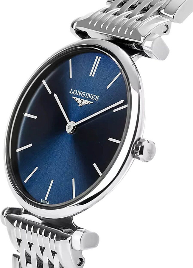 Часы Longines La Grande Classique L4.209.4.95.6 — кварцевые, металл сталь