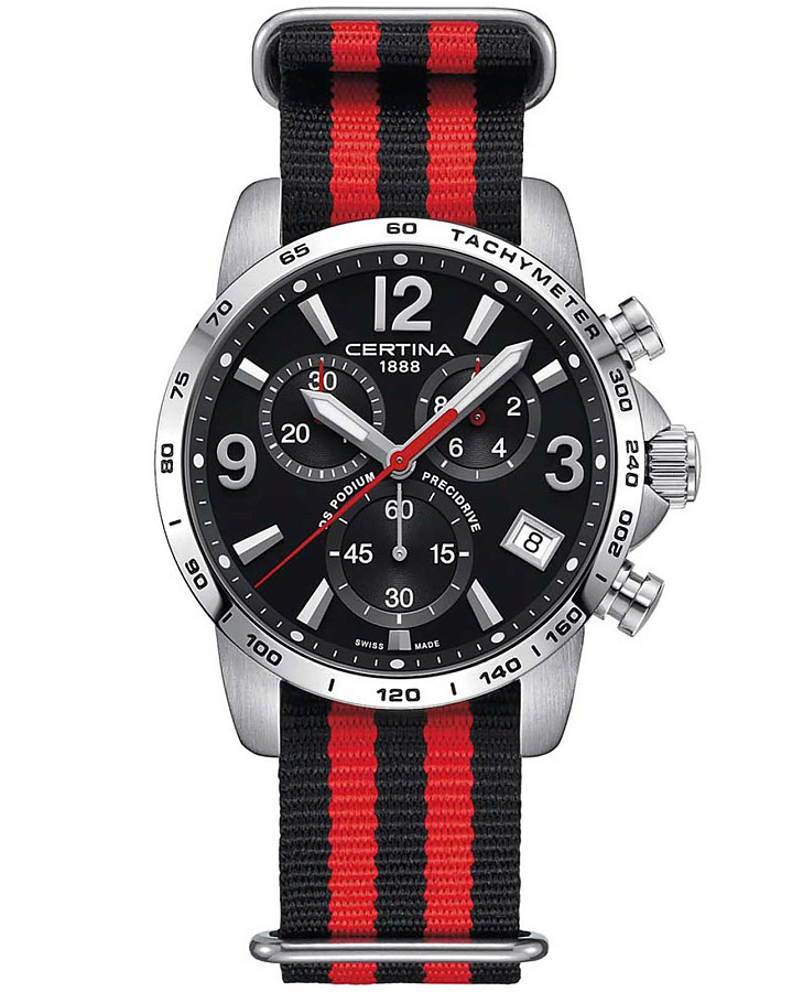 Часы Certina DS Podium C034.417.18.057.00 — мужские, черный