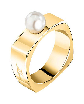Кольцо Karl Lagerfeld Pearl KLAYR16018 с жемчугом