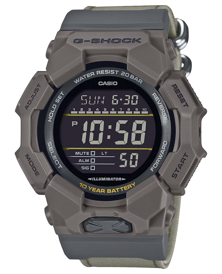 Часы Casio G-Shock GD-010CE-5 — мужские, черный