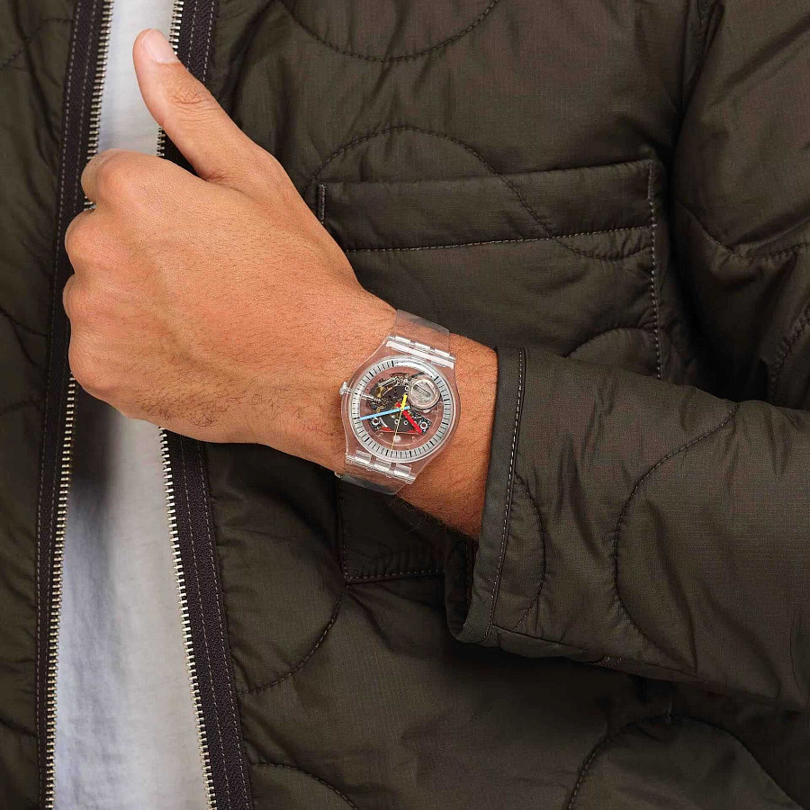 Часы Swatch New Gent Biosourced SO29K100 — артикул SO29K100