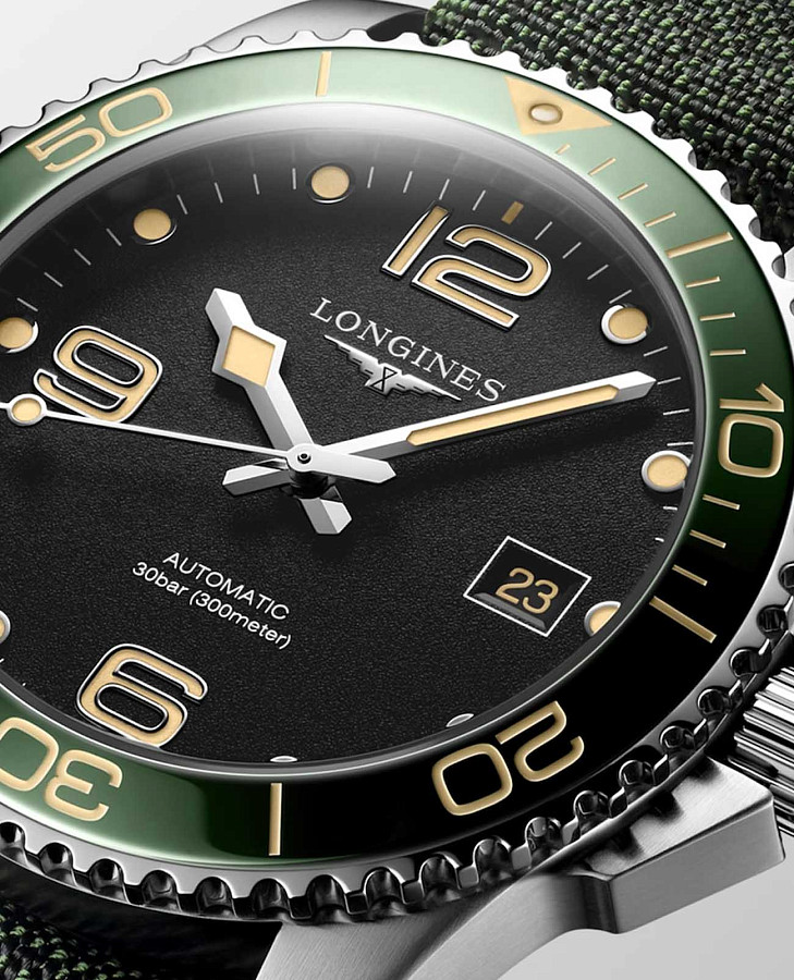 Часы Longines HydroConquest L3.781.4.05.2 — механические, металл сталь
