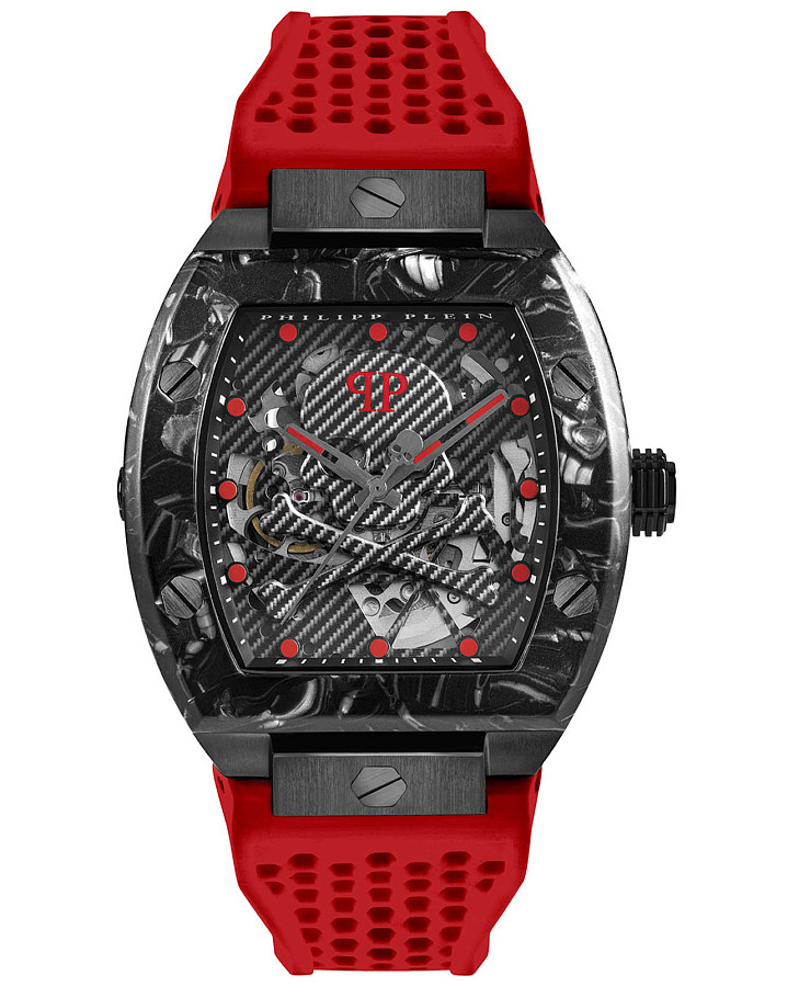 Часы Philipp Plein The Skeleton Sport Master PWBAA0722 — мужские, черный