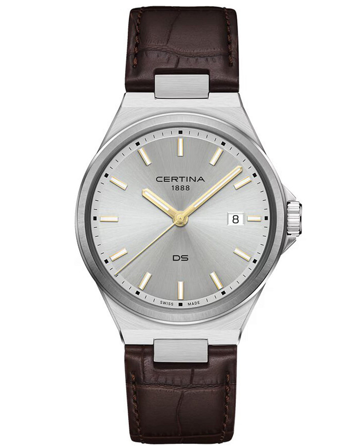 Часы Certina DS-7 Quartz C043.410.16.031.00 — мужские, серебристый