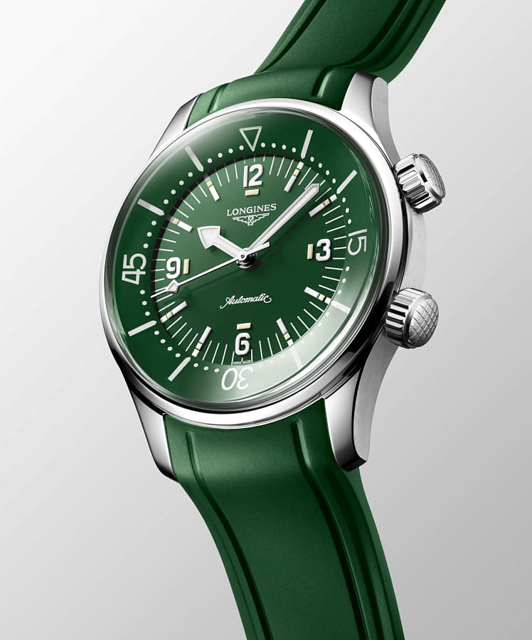 Часы Longines Legend Diver L3.764.4.06.9 — металл сталь, Швейцария