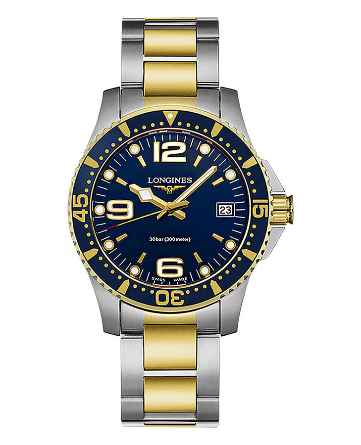 Часы Longines Hydroconquest L3.340.3.96.7 — женские, синий