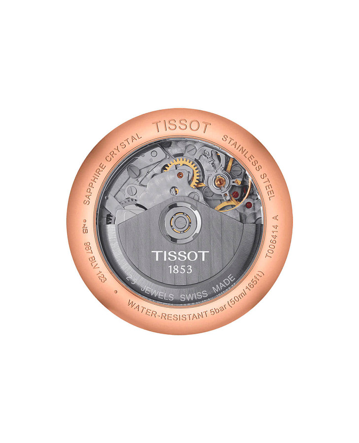 Часы Tissot Le Locle Valjoux Chronograph T006.414.36.443.00 — механические, металл сталь