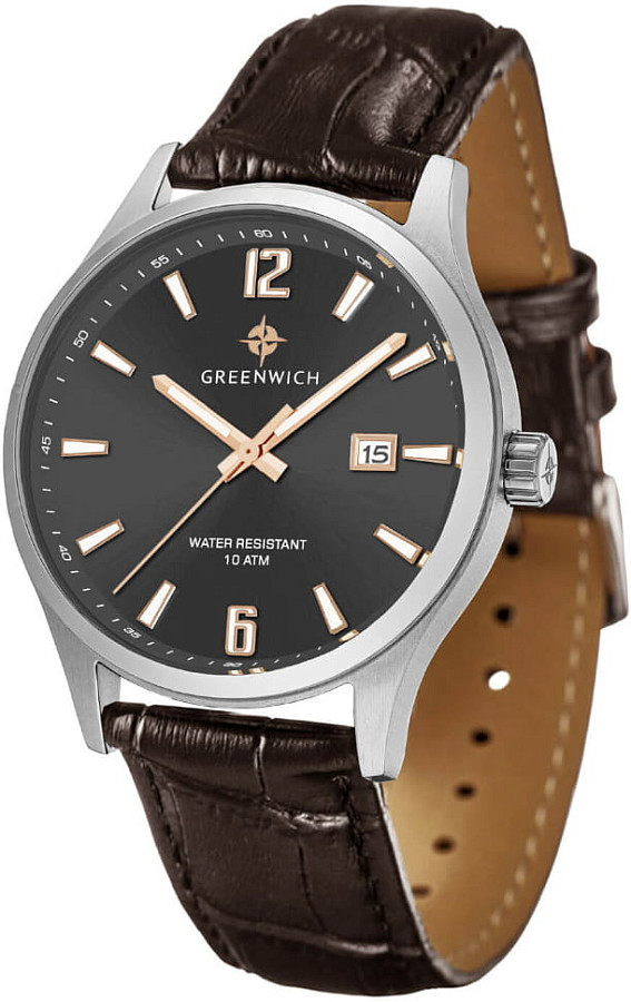 Часы Greenwich Octopus GW 051.12.34 — Англия, кварцевые