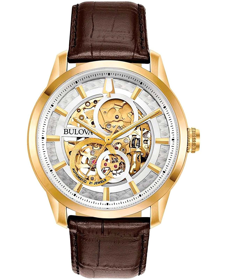 Часы Bulova Sutton 97A138 — мужские, цветной