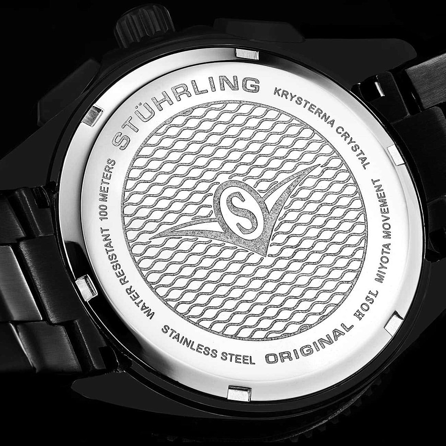 Часы Stuhrling Aquadiver 4016.4 — сталь металл, США