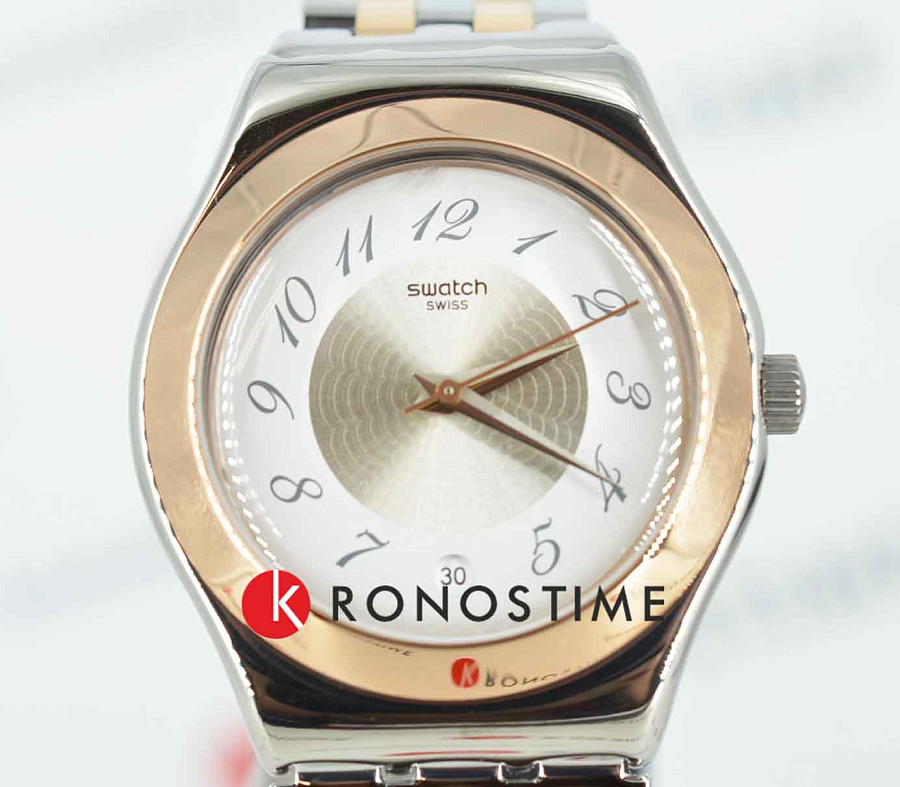 Часы Swatch I Medium Standard YLS454GC — сталь металл, Швейцария
