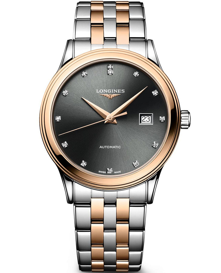 Часы Longines Flagship Classic 40 mm L4.984.3.77.7 — мужские, черный