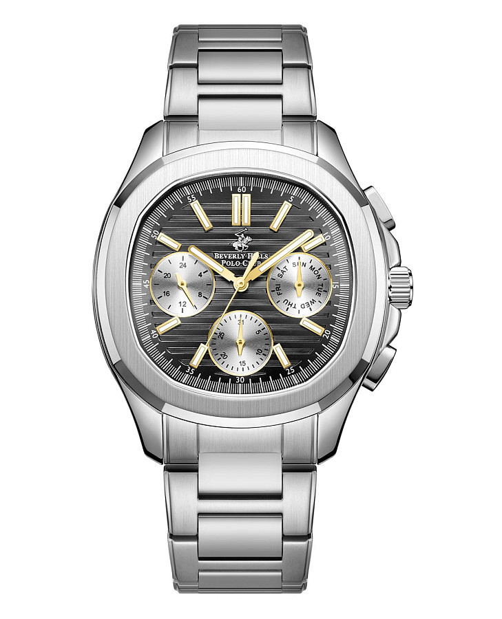 Часы Beverly Hills Polo Club BP3212X.361 — мужские, серый