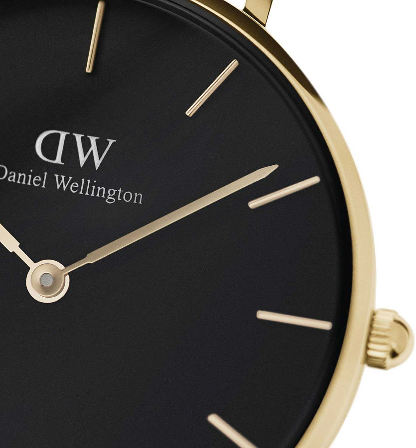 Часы Daniel Wellington Petite Evergold DW00100347 — кварцевые, металл сталь