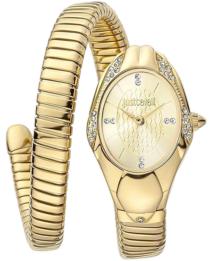 Часы Just Cavalli Serpente Regali JC1L183M0025 — женские, золотой