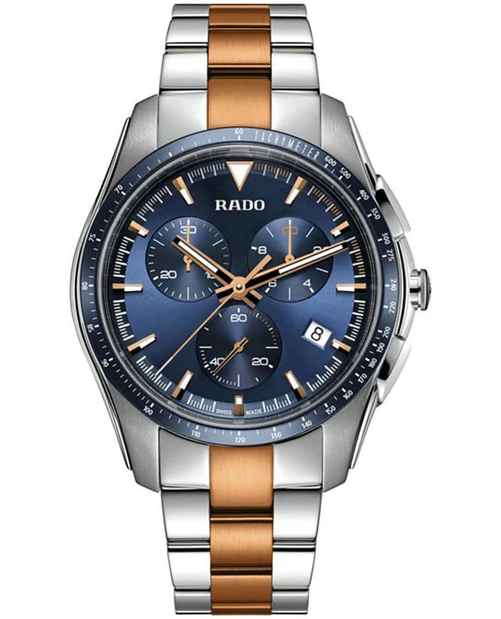 Часы Rado Hyperchrome Chronograph R32259213 — мужские, синий