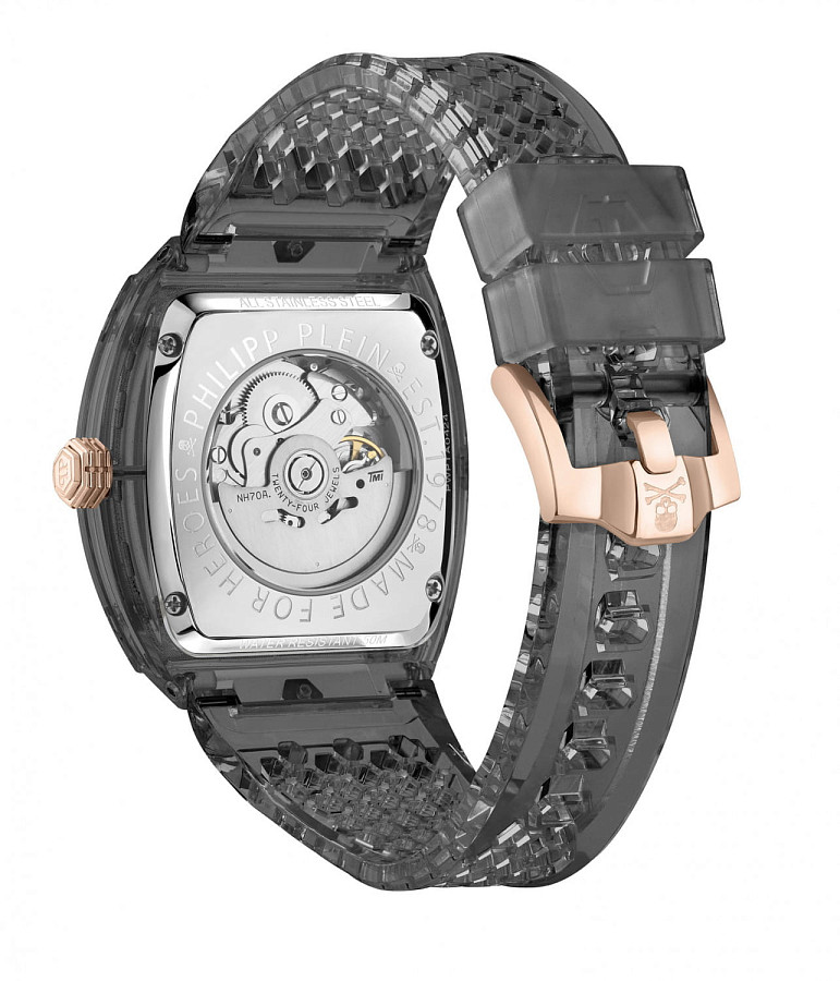 Часы Philipp Plein $keleton Crystal PWPTA0424 — мужские, черный