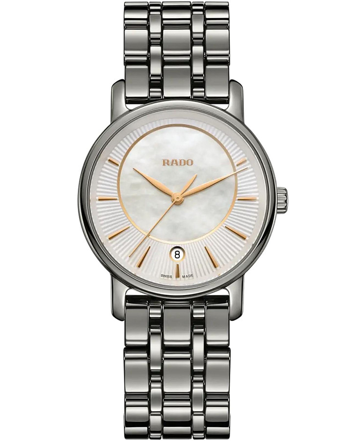 Часы Rado Diamaster R14064922 — женские, перламутровый