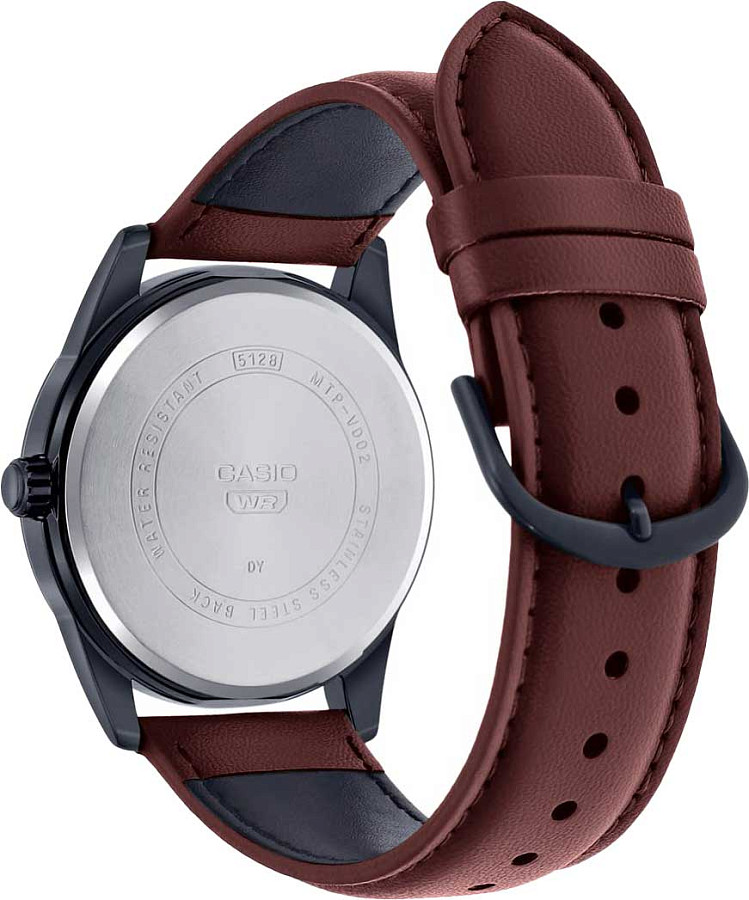 Часы Casio Collection MTP-VD02BL-5E — металл сталь, Япония