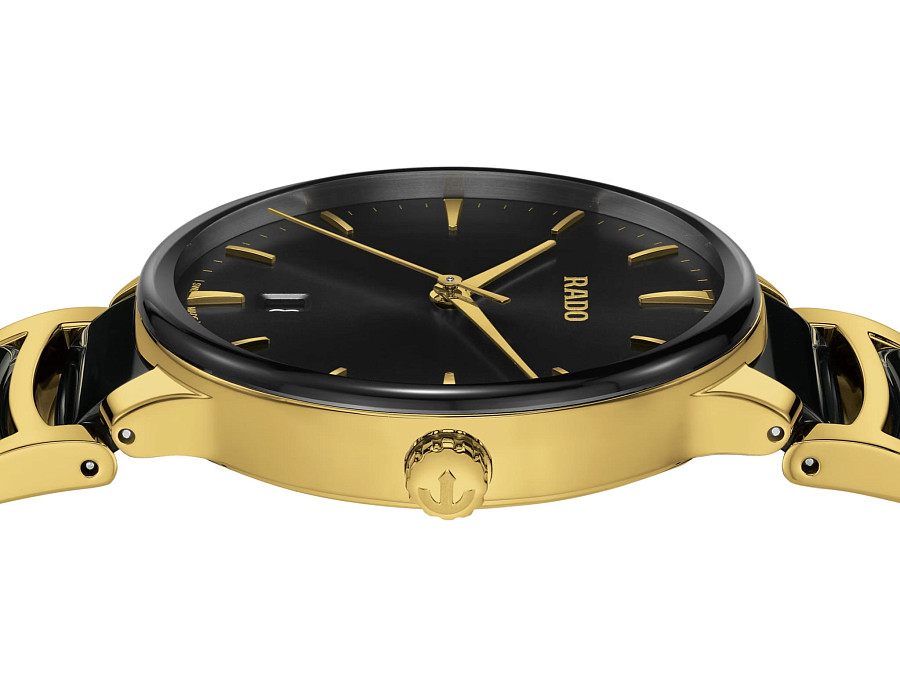 Часы Rado Centrix R30022152 — сталь металл, высокотехнологичная керамика + нержавеющая сталь с pvd покрытием